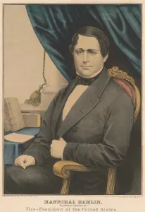 Hamlin Prints: Maine Senator Hannibal Hamlin was Vice President in Abraham Lincolns first Administration
