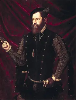 Pilgrims Prints: MAIP, Vicente (1480-1550). Portrait of Don Luis de Castella