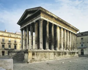 Gard Prints: Maison Carre. 14 -1 BC. FRANCE