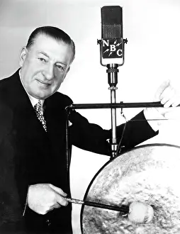 Celebrities Prints: Major Edward Bowes, circa 1935