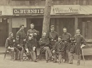 9 People Prints: Major General Ambrose Burnside (seated)