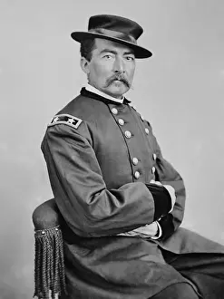 Major General Philip Henry Sheridan led the Union Army of the Potomac Cavalry in the US Civil War. After the Fall of Richmond, his cavalry engaged Robert E