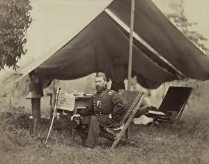 Camp Prints: Major General Philip Sheridan led the Cavalry Corps of the Army of the Potomac in 1864-65
