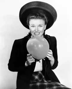 Plaid Skirt Prints: THE MAJOR AND THE MINOR, Ginger Rogers, 1942
