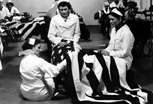 Sewing Prints: Making an American Flag in a South Dakota WPA sewing room