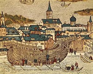 Middle Age Prints: Making a ship in the naval dockyard of Venice