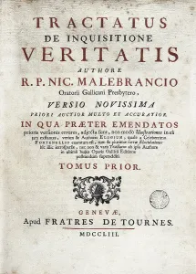 Rationalist Prints: MALEBRANCHE, Nicolas de (1638-1715)