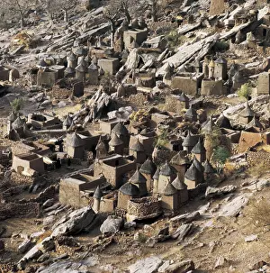 Sunlightafrica Prints: MALI. Cliffs of Bandiagara. AISA/Everett Collection**US SALES ONLY**