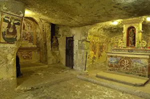 Archaeology Prints: MALTA. Rabat. Saint Agatha's Catacombs. AISA/Everett Collection**US SALES ONLY**