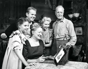 Family Prints: MAMA, (aka I REMEMBER MAMA), from left