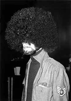 1970s Hairstyles Prints: Man with an Afro, New York City, June, 1974.. Courtesy: CSU Archives / Everett Collection