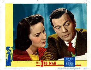 1949 Movies Prints: THE THIRD MAN, (aka THE 3rd MAN), from left, Alida Valli, Joseph Cotten, 1949