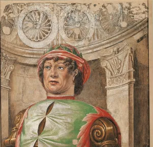 Square Image Prints: Man in Armor, by Donato di Pascuccio di Antonio known as Bramante