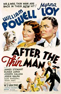 Showgirl Prints: AFTER THE THIN MAN, Asta, Myrna Loy, William Powell, 1936