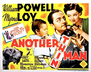 Mother Prints: ANOTHER THIN MAN, Asta, William A. Poulsen, William Powell, Myrna Loy, 1939