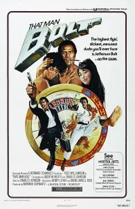 Pointing Gun Prints: THAT MAN BOLT, US poster, from left: Teresa Graves, Fred Williamson, Miko Mayama, 1973