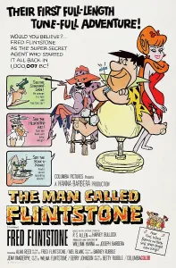 1966 Movies Prints: THE MAN CALLED FLINTSTONE, US poster art, Fred Flintstone, 1966