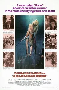 Harris Prints: A MAN CALLED HORSE, US poster, center: Richard Harris