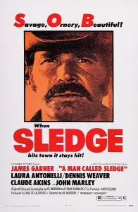 1970 Movies Prints: A MAN CALLED SLEDGE, James Garner on poster art, 1970