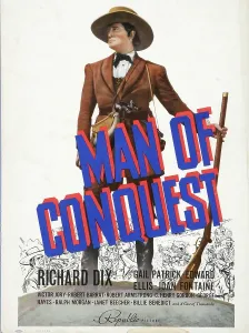 Images Dated 4th September 2009: MAN OF CONQUEST, Richard Dix on window card, 1939