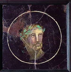 Face Prints: Man with Crown, by unknown artist