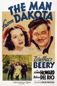 Wallace Prints: THE MAN FROM DAKOTA, US poster art