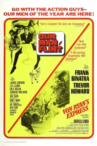 1966 Movies Prints: OUR MAN FLINT, 1966, VON RYAN'S EXPRESS 1965