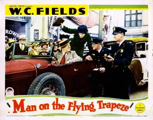 Fields Prints: MAN ON THE FLYING TRAPEZE, W.C. Fields, 1935