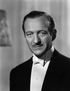 Debonaire Prints: MY MAN GODFREY, David Niven, 1957