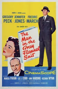 1956 Movies Prints: THE MAN IN THE GRAY FLANNEL SUIT