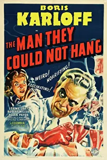 Wilcox Prints: THE MAN THEY COULD NOT HANG, Boris Karloff, Lorna Gray, Robert Wilcox, 1939