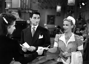 Waitress Prints: THE MAN I LOVE, Robert Alda, Andrea King, 1947