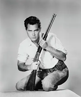 Jeffrey Prints: NO MAN IS AN ISLAND, Jeffrey Hunter, 1962