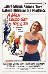 1966 Movies Prints: A MAN COULD GET KILLED, US poster art