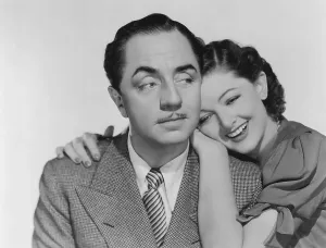 Images Dated 24th February 2016: ANOTHER THIN MAN, from left: William Powell, Myrna Loy, 1939