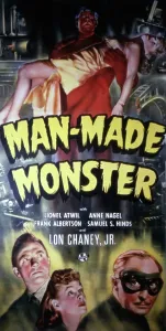 Frank Prints: MAN MADE MONSTER, Lon Chaney, Jr. (top), Frank Albertson, Anne Nagel, Lionel Atwill, 1941