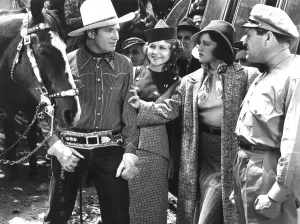 Images Dated 23rd February 2007: MAN FROM MUSIC MOUNTAIN, Gene Autry, Sally Payne, Carol Hughes, 1938