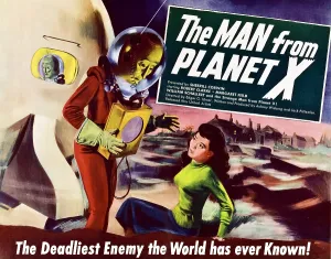 Spaceship Prints: THE MAN FROM PLANET X, Pat Goldin (title character)