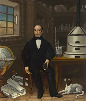 Equipment Prints: Man of Science, 1839, by an unknown American artist