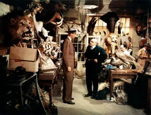 Wild Animals Prints: THE MAN WHO KNEW TOO MUCH, Jimmy Stewart, 1956