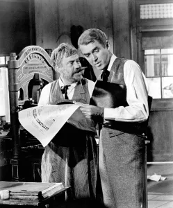 Images Dated 28th February 2011: THE MAN WHO SHOT LIBERTY VALANCE, right: James Stewart, 1962
