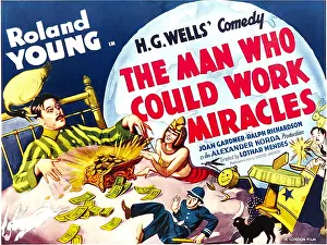 1936 Movies Prints: THE MAN WHO COULD WORK MIRACLES, left: Roland Young, 1936