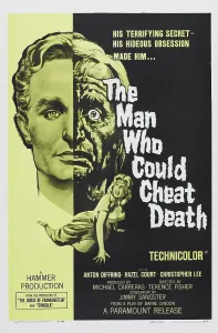 Silhouette Prints: THE MAN WHO WOULDN'T DIE, right: Marjorie Weaver on window card