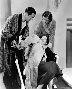 THE THIN MAN, William Powell, Maureen O'Sullivan, Myrna Loy, 1934