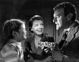 Student Prints: MANDY, Mandy Miller, Phyllis Calvert, Jack Hawkins, 1952
