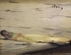 Nourishment Prints: MANET, douard (1832-1883). Asparagus (L'asperge)