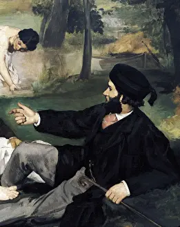 Impressionists Prints: MANET, douard (1832-1883). Le Djeuner sur l'herbe (Luncheon on the Grass)
