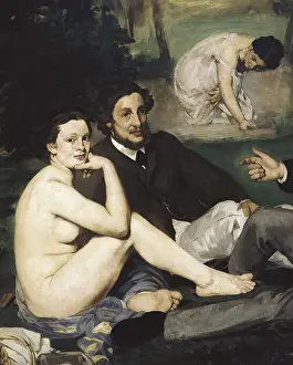 Impressionists Prints: MANET, douard (1832-1883). Le Djeuner sur l'herbe (Luncheon on the Grass)