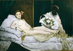 Olympia Prints: MANET, douard (1832-1883). Olympia