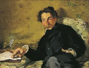 1876 Prints: MANET, douard (1832-1883). Stphane Mallarm